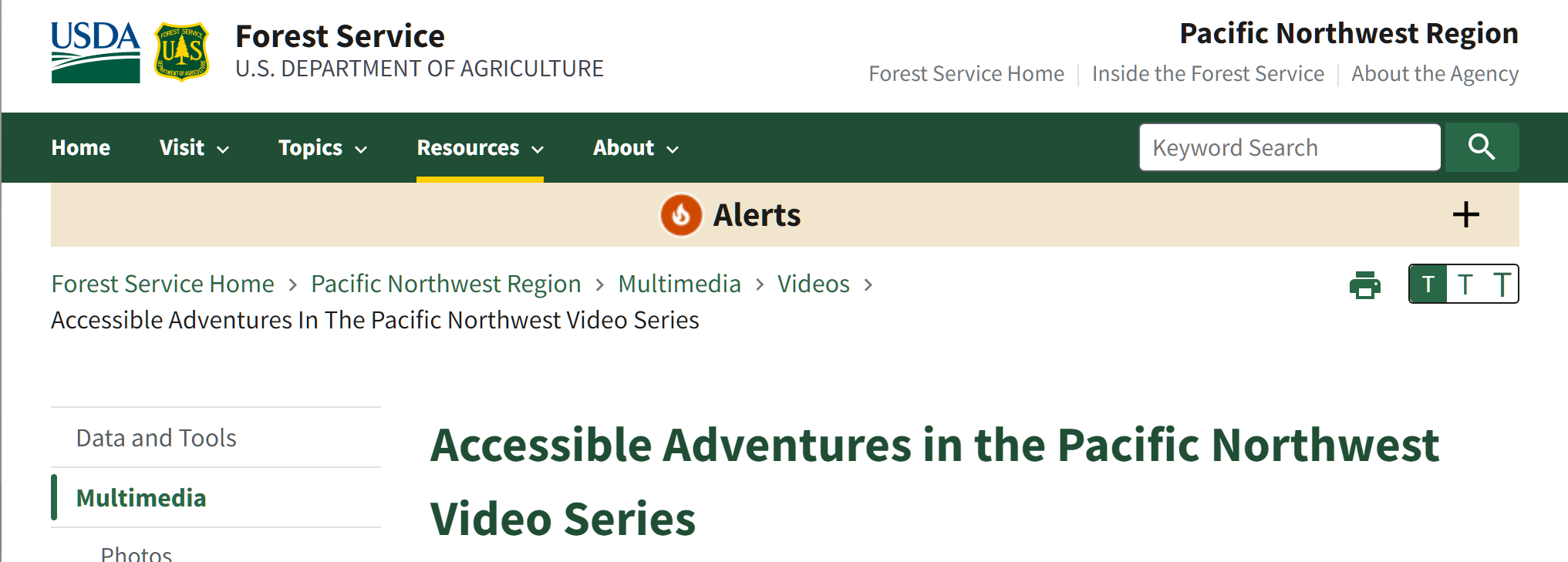 Accessible Adventures in the Pacific Northwest Video Series
